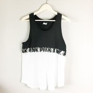 PINK Victoria’s Secret Bling Sparkle Tank